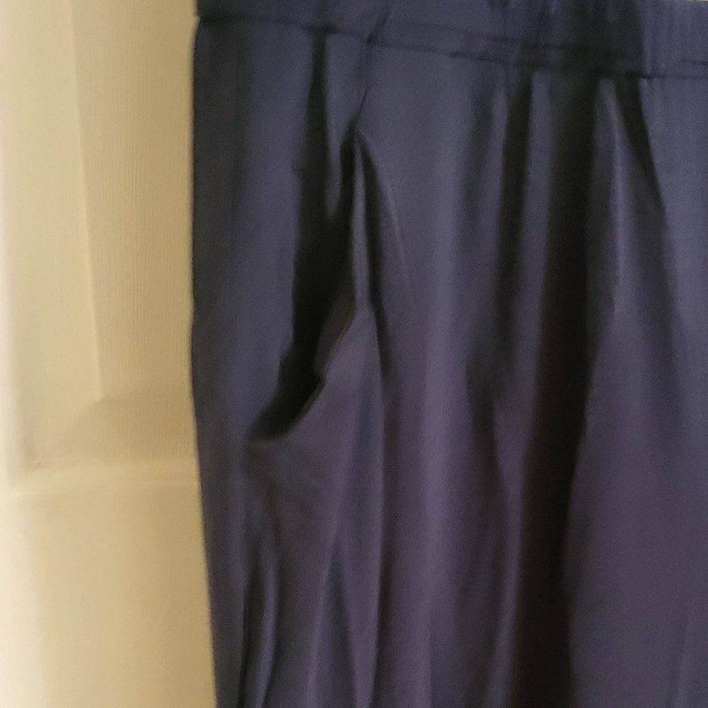 NWOT Brittany Humble Off-Shoulder Jumpsuit White & Navy Size 3X - Picture 5 of 13